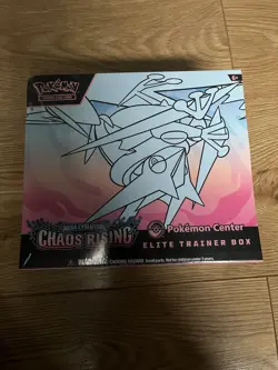 Chaos Rising Pokemon Center Elite Trainer Box | New & Sealed - Image 1