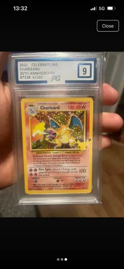 Pokemon Charizard celebrations and Charizard Base set 2 bundle - Image 3