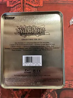 Number 17: Leviathan Dragon CT08-EN001 & 2011 Collectors Tin. 325 Card Lot - Image 2