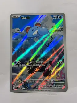 Pokemon Cards Marill 204/193 Paldea Evolved Illustration Rare - Image 1