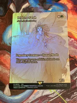 Princess Sarah - Azusa, Lost but Seeking (Showcase) Final Fantasy: RareFoil Mint - Image 1