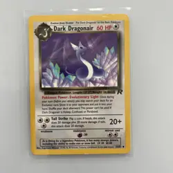 Dark Dragonair 33/82 - Team Rocket - WOTC Pokemon TCG Card - LP - Image 1