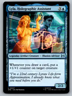 Lyla, Holographic Assistant 7 Marvel's Spider-Man: Eternal-Legal Magic NM - Image 1