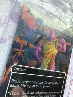 SWORDS TO PLOWSHARES PSA Magazine Promo THANOS 2026 Wizards Of The Coast MARVEL - Image 2