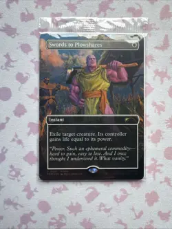 SWORDS TO PLOWSHARES PSA Magazine Promo THANOS 2026 Wizards Of The Coast MARVEL - Image 4