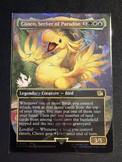Choco, Seeker of Paradise R Chocobo Track Foil #569 | FIN Final Fantasy | MTG - Image 1