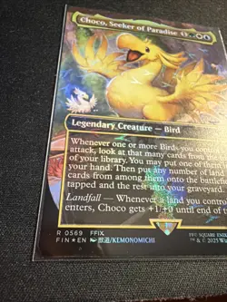 Choco, Seeker of Paradise R Chocobo Track Foil #569 | FIN Final Fantasy | MTG - Image 4
