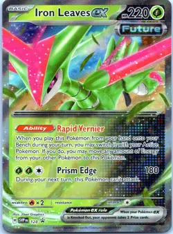 Iron Leaves ex 128 Holo P Scarlet & Violet Promo Holo NM - Image 1