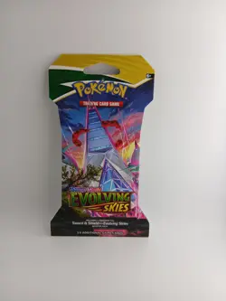 Pokemon TCG: Sword & Shield - Evolving Skies Sleeved Booster Pack Sealed 820650808777 - Image 1