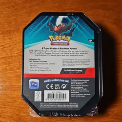 Pokemon TCG Triple Whammy Tin Lot Darkrai & Slaking + 3 Poke Ball Tin Sealed - Image 5
