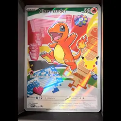ME: Mega Evolution Promo CHARMANDER 038 Holo P Pokemon NM - Image 1
