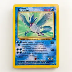 Pokemon TCG Wizards of the Coast Articuno 17/62 Fossil Holo Rare English 1999 - Image 1