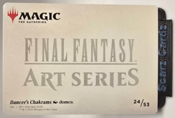 MTG Final Fantasy Art Series Dancer's Chakrams x1 NM Art Card - Image 2