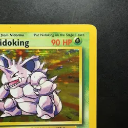 Pokemon Vintage Holo Nidoking Base Set 11/102 Wizards Of The Coast 1999 Tcg - Image 3