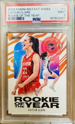 2024-25 Panini Instant WNBA - Caitlin Clark Rookie of the Year #CCROY-A /115750 - Image 1