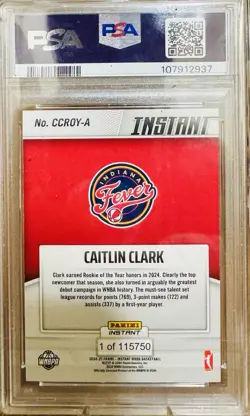 2024-25 Panini Instant WNBA - Caitlin Clark Rookie of the Year #CCROY-A /115750 - Image 2
