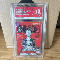 One Piece Monkey.D.Luffy ST21-014 Promo Magazine Ace 10 - Image 1