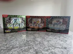 Pokemon TCG Scarlet & Violet Paldean Fates ex Premium Collection Full Set - Image 1