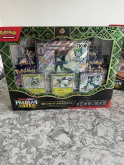 Pokemon TCG Scarlet & Violet Paldean Fates ex Premium Collection Full Set - Image 2