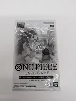ONE PIECE Card Game Tournament Pack 2024 Oct-Dec English Sealed Single Card Pack - Image 1