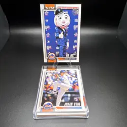 Topps Series One 2026 Mascot Mr. Met New York Mets Rookie 12 Card Lot Team Set - Image 1
