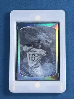 Shohei Ohtani /999 M1NT x Haiki Studio SP Art 2024 Chrome Refractor LA Dodgers - Image 1