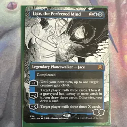 Jace, the Perfected Mind (Anime Showcase) - ONE 336 - NM- MTG - Image 1
