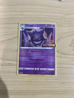 Pokemon TCG Gengar Sword & Shield Swsh241 Holo Promo - Image 1