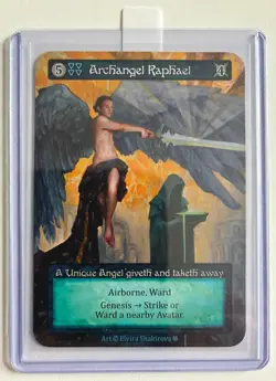 Sorcery TCG Gothic Archangel Raphael Unique - Image 1