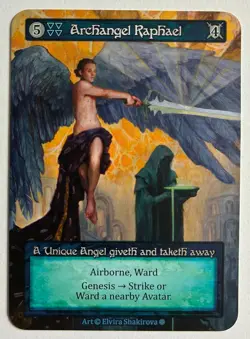 Sorcery TCG Gothic Archangel Raphael Unique - Image 2