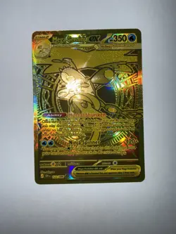 Pokemon TCG Mega Greninja Ex 122/086 Hyper Rare Gold Chaos Rising - Image 2