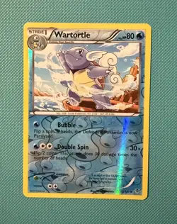 Wartortle 15/101 Plasma Blast Reverse Holo NM - Image 1