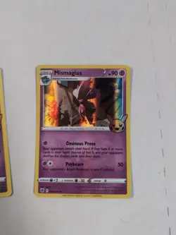 Misdreavus, Mismagius Holo Pokemon Card Evolution Line Trick or Trade 2022 NM - Image 3