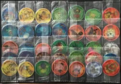 35 X Pokemon Tazo Complete Set Walkers 2001 Lenticular Pikachu Lugia NEW SEALED - Image 1