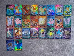 26 1999 Topps Pokemon Cards - Rainbow Foil 3rd Print Flames RARE - Image 1