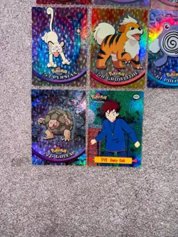 26 1999 Topps Pokemon Cards - Rainbow Foil 3rd Print Flames RARE - Image 2