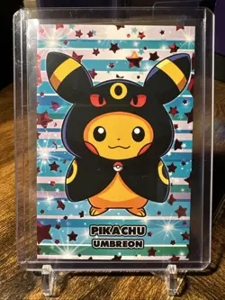 Pokemon Card Database Attacks 2 Pikachu Umbreon Red Ice Holo - Image 1