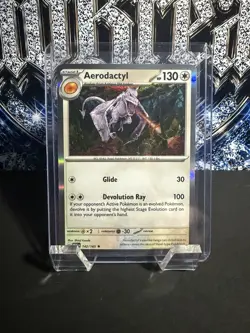 Pokemon TCG Aerodactyl Sv: Scarlet & Violet 151 142/165 Holo Illus Rare 130 ENG - Image 1