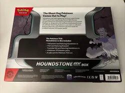 Houndstone ex Box POKEMON TCG with 4 Booster Packs - Image 2
