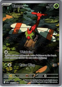 Yanma 183/182 SV10: Destined Rivals - Pokemon Card - NM - Image 1