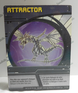 Bakugan Card - Attractor - Blue Ability Card - BA193 - 13/15a - 2008 - Image 1