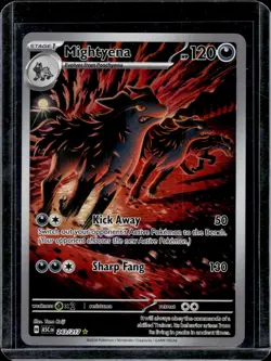 Mightyena 243/217 Illustration Rare Ascended Heroes Pokemon Holo Near Mint - Image 1