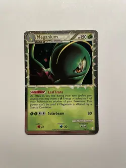 Meganium (Prime) 109/123 HeartGold SoulSilver HGSS Rare Holo - NM - Image 1