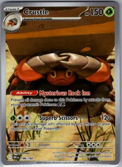 Crustle 186/182 SV10: Destined Rivals - Pokemon Card - NM - Image 1