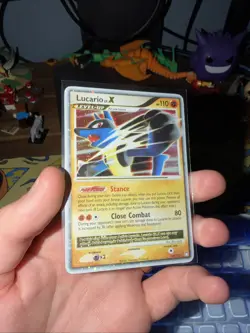Lucario Lv.X 122/123 Mysterious Treasures (MP) Pokemon TCG - Image 1