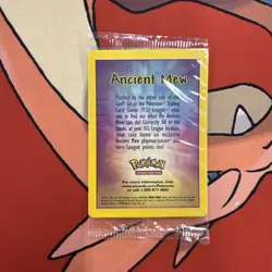 Ancient Mew Pokemon Movie 2000 Promo|SEALED - Image 1