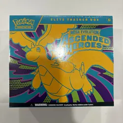 Pokemon TCG Mega Evolution Ascended Heroes Elite Trainer Box ETB - Image 1