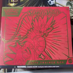 Pokemon TCG Red Koraidon Elite Trainer Box Scarlet Violet Trading Card Game - Image 1