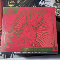 Pokemon TCG Red Koraidon Elite Trainer Box Scarlet Violet Trading Card Game - Image 2