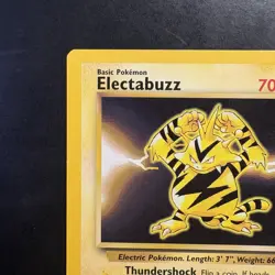 Pokemon Vintage Electabuzz 020/102 Base Set 1999 WotC Non-Holo Rare - Image 2
